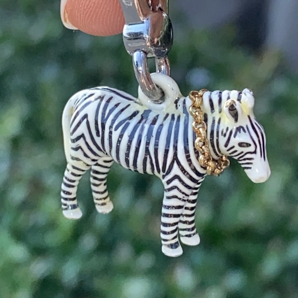 Y2K Juicy Couture ZEBRA Charm RARE VINTAGE SAFARI - Picture 15 of 16